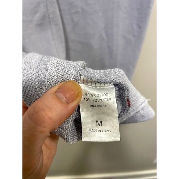 JOSIE Natori Short Sleeve Sleep Loungewear Casual Top Pale Gray Blue - Picture 5 of 9